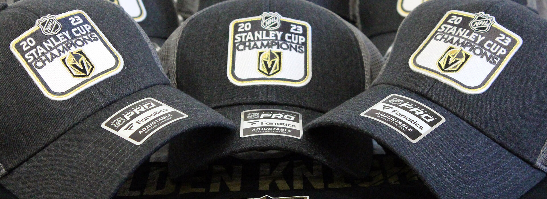 Кепка Fanatics NHL Vegas Golden Knights Stanley Cup Champions 2023