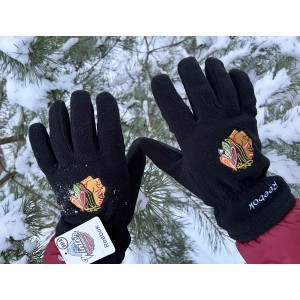 Перчатки флисовые Reebok NHL Chicago Blackhawks  В НАЛИЧИИ в Ярославле