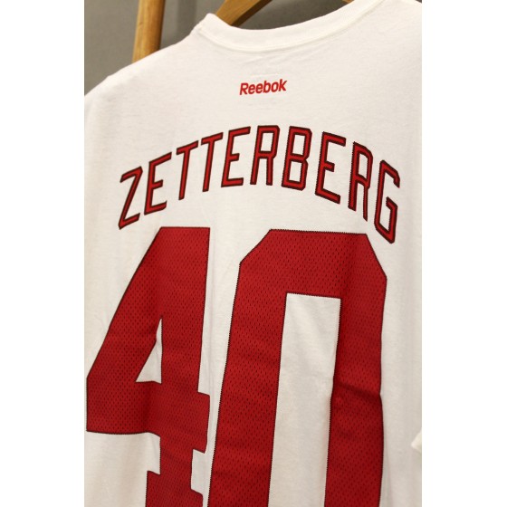 Футболка Reebok NHL Detroit Red Wings Henrik Zetterberg #40   В НАЛИЧИИ в Ярославле