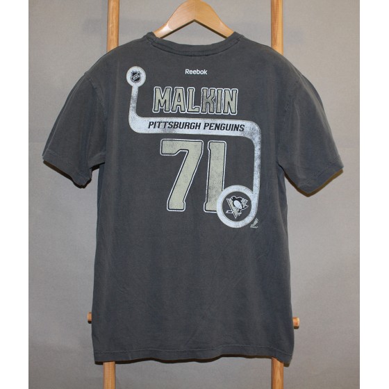 Футболка Reebok NHL Pittsburgh Penguins Evgeni Malkin #71 В НАЛИЧИИ в Ярославле