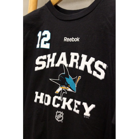 Футболка Reebok NHL San Jose Sharks PATRICK MARLEAU #12  В НАЛИЧИИ в Ярославле
