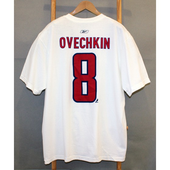Футболка Reebok NHL  Washington Capitals Alexander Ovechkin #8 В НАЛИЧИИ в Ярославле